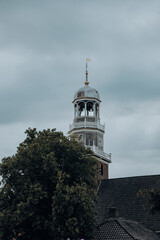 Tsjerke oan it Dok – Lemster toer, Kirche in Lemmer, Friesland, Niederlande