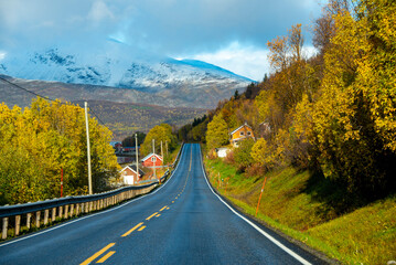 European Route E6 in Troms County - Norway