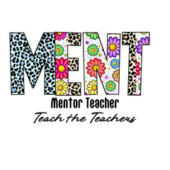 Colorful Leopard Print Flower Design Word Art