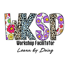 Colorful Letter Design with Leopard Print and Flowers - WKS Design