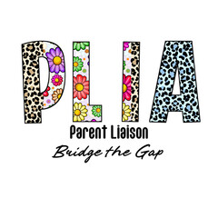 Colorful Name Design with Leopard and Flower Patterns