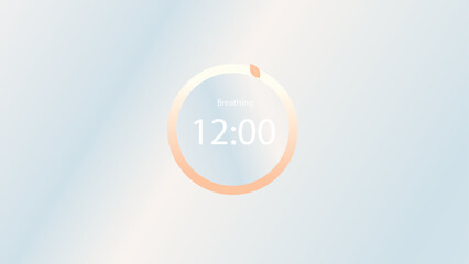 White '30% OFF' Text on a Light Green Round Paper Note. White Background vector illustration of a christmas background