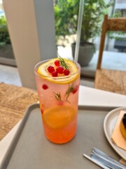fresh fruit juice