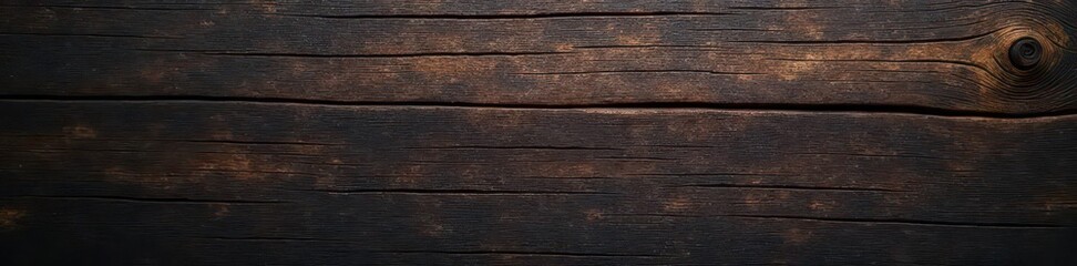 Fototapeta premium Deeply charred wood background, rich texture, dark tones, grunge, rustic background