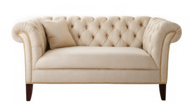 Elegant Cream Sofa