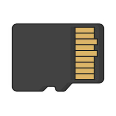 Micro SD Card Icon