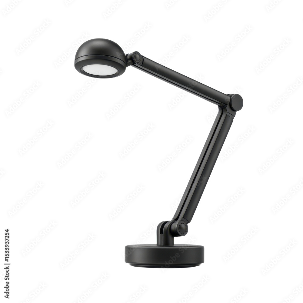 Poster modern adjustable desk lamp with sleek design for enhanced lighting in workspaces and home environme