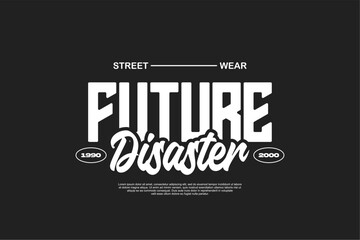 Vector streetwear design ideas concept vector graphic tee design suitable for printing	