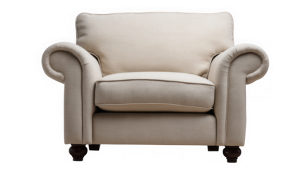Cream Armchair