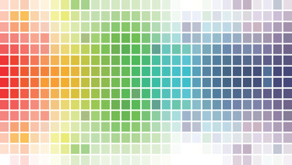 “Colorful Gradient Square Pattern Background”

