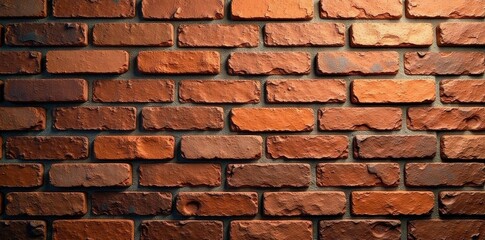 Obraz premium Rich brown brick wall seamless texture High-resolution background , seamless, tile
