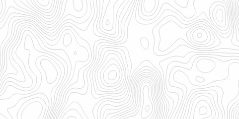 Black and white lines seamless Topographic map patterns, topography line map. Vintage outdoors style. The stylized height of the topographic map contour in lines and contours isolated on transparent.