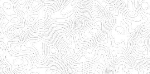 Black and white lines seamless Topographic map patterns, topography line map. Vintage outdoors style. The stylized height of the topographic map contour in lines and contours isolated on transparent.