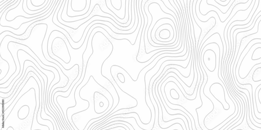 Poster black and white lines seamless topographic map patterns, topography line map. vintage outdoors style