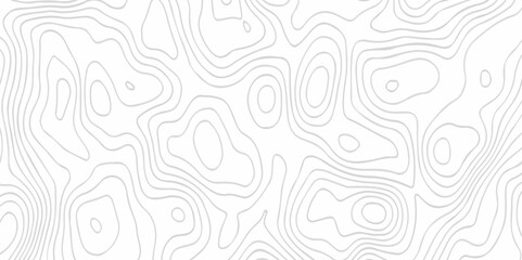 Black and white lines seamless Topographic map patterns, topography line map. Vintage outdoors style. The stylized height of the topographic map contour in lines and contours isolated on transparent.