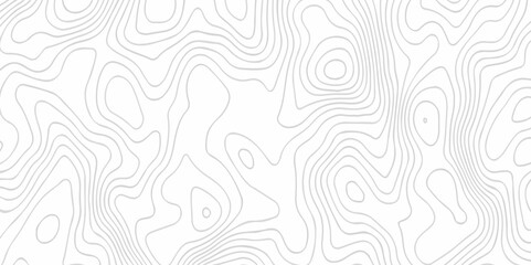 Black and white lines seamless Topographic map patterns, topography line map. Vintage outdoors style. The stylized height of the topographic map contour in lines and contours isolated on transparent.