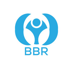 Initial BBR Letter Linked Logo for business and company identity. Modern BBR Letter Logo Vector Template with modern trendy golden logo.
