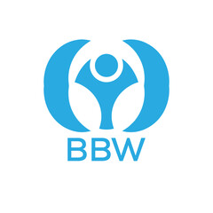 Initial BBW Letter Linked Logo for business and company identity. Modern BBW Letter Logo Vector Template with modern trendy golden logo.
