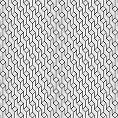 Seamless geometric vector pattern of squares and lines