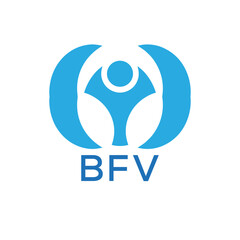 Initial BFV Letter Linked Logo for business and company identity. Modern BFV Letter Logo Vector Template with modern trendy golden logo.
