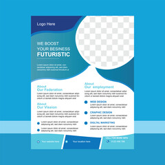 Corporate Business flyer design template