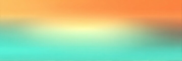 Vibrant abstract sunset over calm waters digital art tranquil environment serene viewpoint inspirational concept