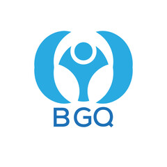 Initial BGQ Letter Linked Logo for business and company identity. Modern BGQ Letter Logo Vector Template with modern trendy golden logo.
