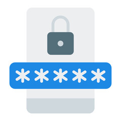 Verification icon. Identity authentication. Secure access and online login