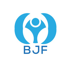 Initial BJF Letter Linked Logo for business and company identity. Modern BJF Letter Logo Vector Template with modern trendy golden logo.
