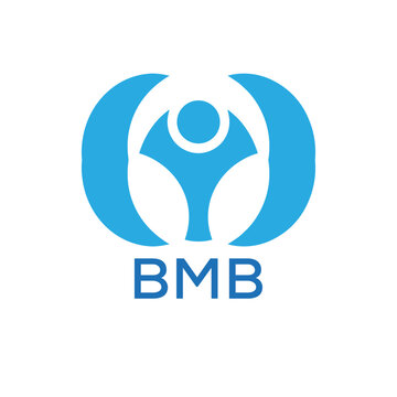 Initial BMB Letter Linked Logo for business and company identity. Modern BMB Letter Logo Vector Template with modern trendy golden logo.
