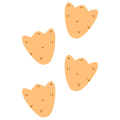 paw print
