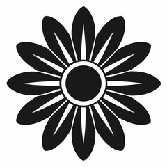 abstract flower vector illustration