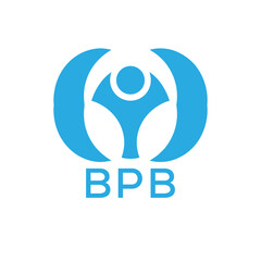 Initial BPB Letter Linked Logo for business and company identity. Modern BPB Letter Logo Vector Template with modern trendy golden logo.
