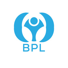 Initial BPL Letter Linked Logo for business and company identity. Modern BPL Letter Logo Vector Template with modern trendy golden logo.
