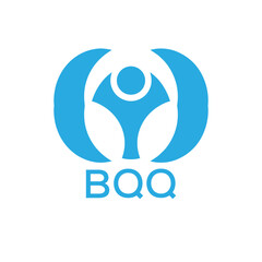 Initial BQQ Letter Linked Logo for business and company identity. Modern BQQ Letter Logo Vector Template with modern trendy golden logo.

