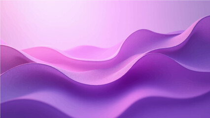 Abstract soft purple gradient abstract background with flowing curves and grain texture.