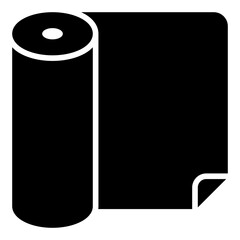 Paper cutter icon. Cutting tool. Trimmer for paper and print work