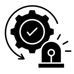 Emergency Management  Icon Element For Design	