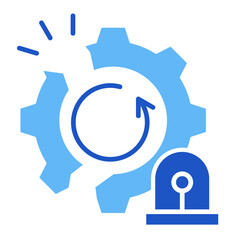 Alert Bell  Icon Element For Design	