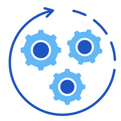 Restart Arrows  Icon Element For Design	