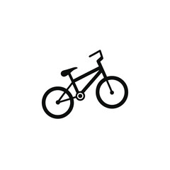 Obraz premium BMX Bicycle Icon Sporty Design, Urban Cycling Illustration