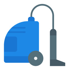 Vacuum cleaner icon. Car interior cleaning. Auto detailing equipment