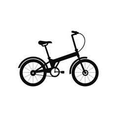 Fototapeta premium bicycle vector illustration with transparent background