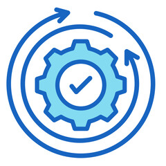 Continuity Loop  Icon Element For Design	