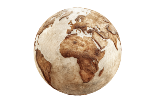 Abstract aerial geography model