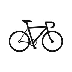 Fototapeta premium bicycle vector illustration with transparent background