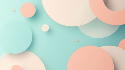 Colorful circles arranged in an abstract design.