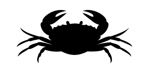 crab isolated on white background