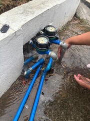 water pipe leakage