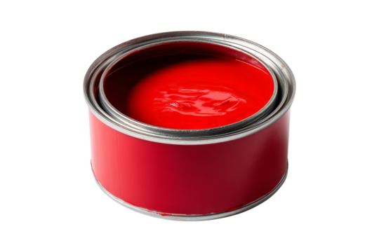 Interior photo red wall makeover